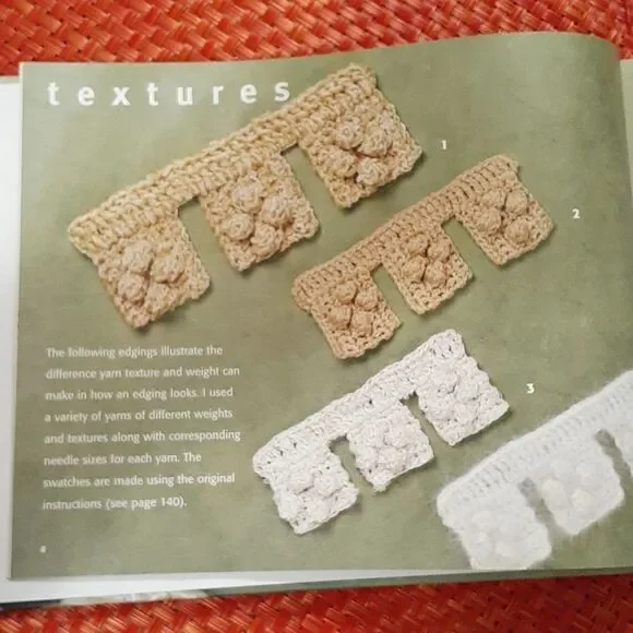Crocheting On The Edge Hardcover Book - Picture 6 of 7